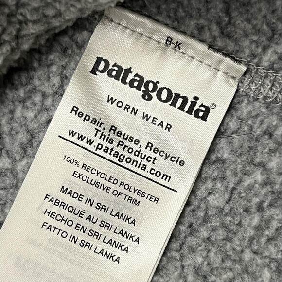 Patagonia Sweater Womens Medium Better Sweater Half Zip Project Canary Pullover - Picture 6 of 10